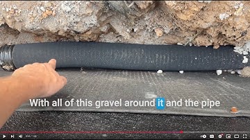 Inspecting Foundation Drainage