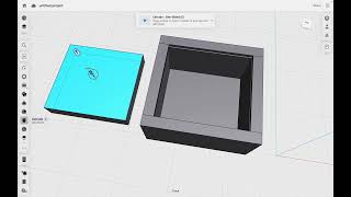 Trinket Box #5.  Lid and alignment with narration - Shapr3D