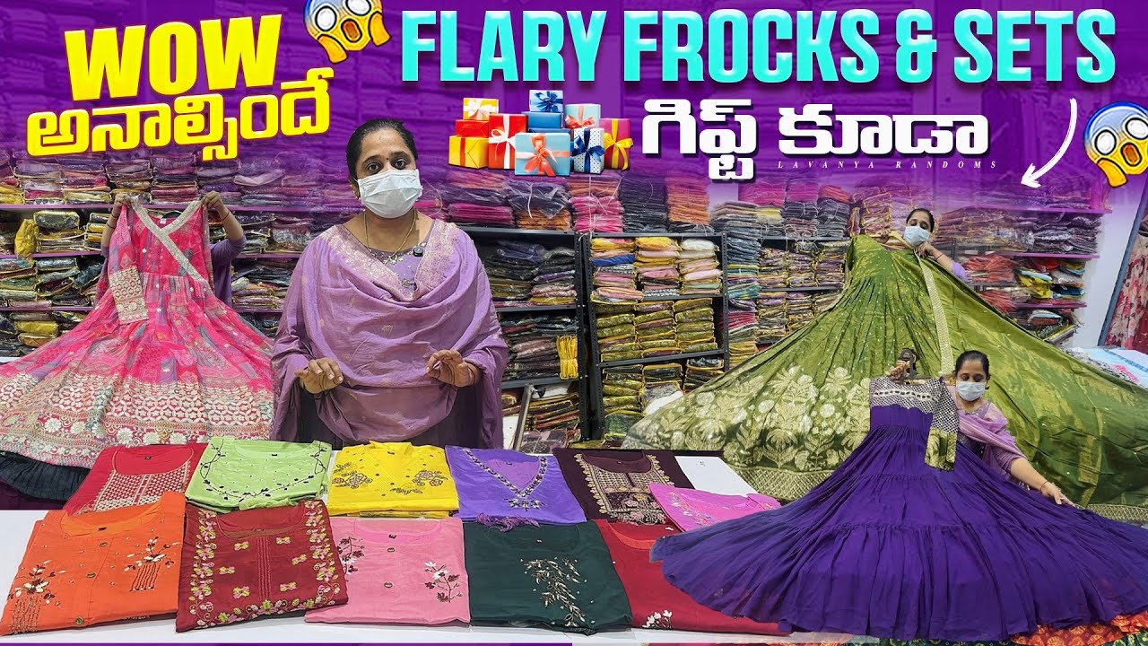 Wow అనాల్సిందే 🤩 Flary Frocks & Sets most trending  dresses low cost కె 