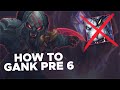 How to gank as rengar pre 6 the secret to ganking lanes as rengar