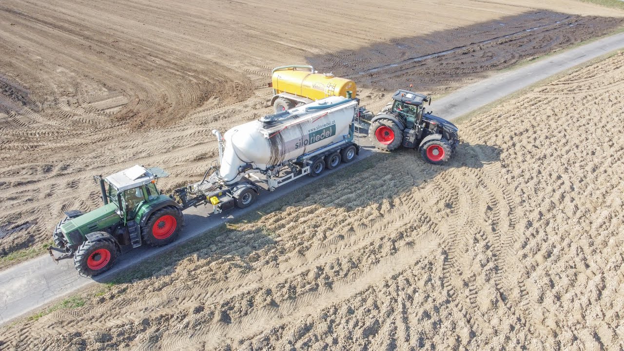 6 Fendt am Gülle fahren | Fendt 942 Black Beauty, Fendt 936, Fendt 926, Fendt 724 und Fendt 818 |