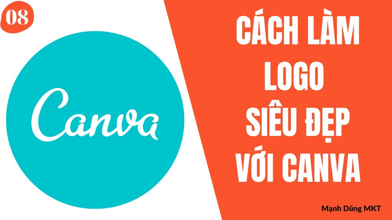 Cách Làm Logo Siêu Đẹp Với Ứng Dụng Canva Pro - YouTube