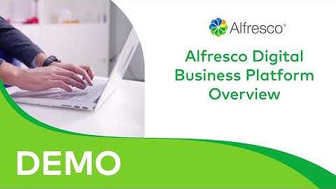 Alfresco Digital Business Platform