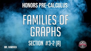 Honors Pre-Calculus Section 3-2 (a) "Families of Graphs"
