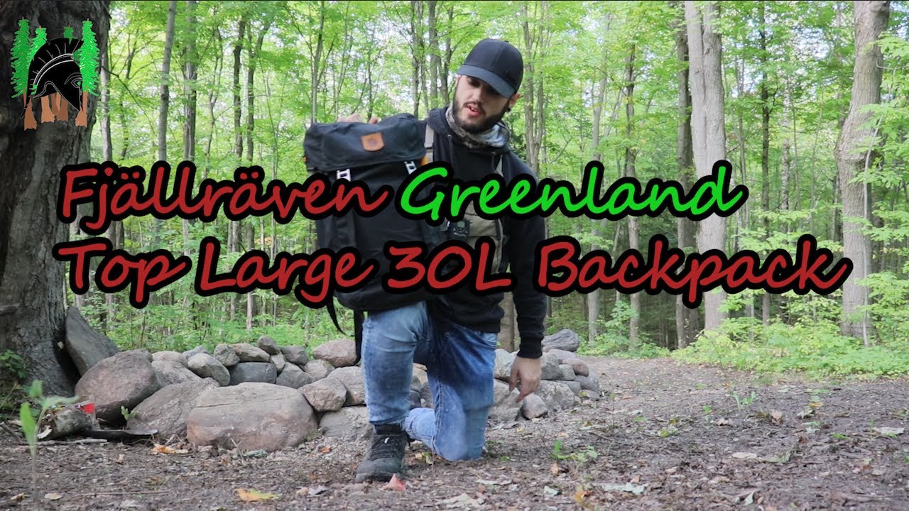 Chemistry Mew Mew fatigue Fjallraven Greenland Top Large 30L Backpack | Camping Gear - YouTube