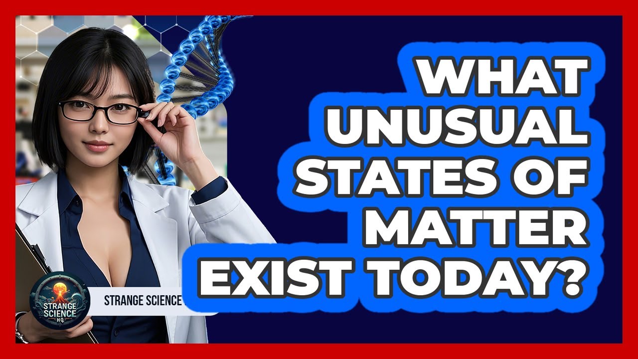What Unusual States Of Matter Exist Today?