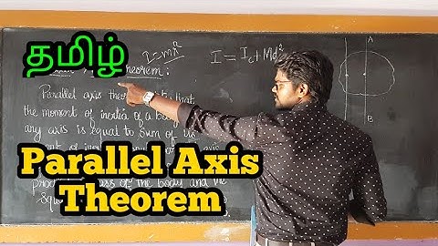 Parallel|Axis|Theorem|Physics 11|Tamil|MurugaMP