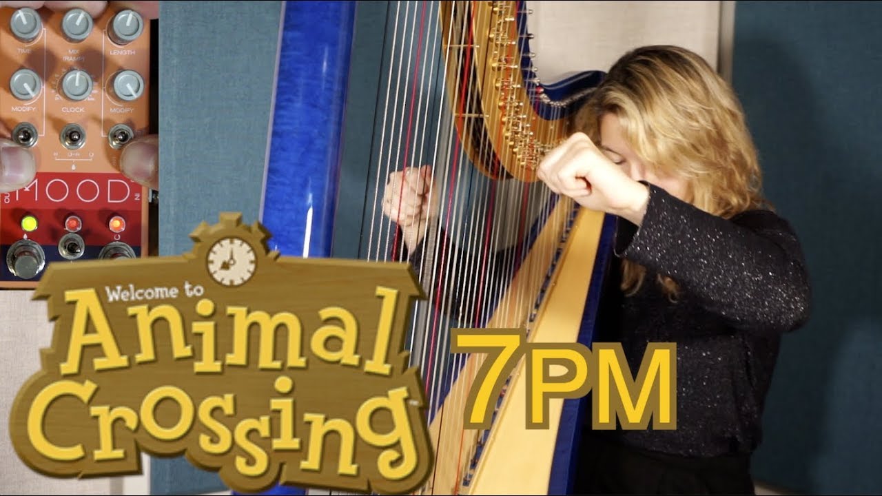 Animal Crossing New Leaf - 7PM Harp Cover