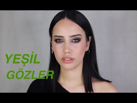 Video: Yeşil gözler için 2021 mezuniyet makyajı