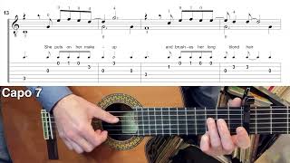 Wonderful Tonight - Eric Clapton (Easy fingerstyle tutorial)