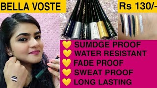 *NEW* Bella voste Liquid Eyeliner | UNDER 200 | Affordable liquid eyeliner | Ria Das