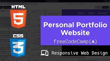 Personal Portfolio Webpage (Certification Project) : freeCodeCamp (Responsive Web Design)