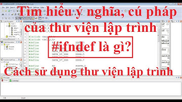 Hướng dẫn sử dụng thư viện cho vi điều khiển với phần mềm CodeVision