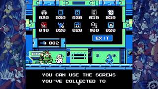 Mega Man gets infinite bolts and uses them all on E Tanks
