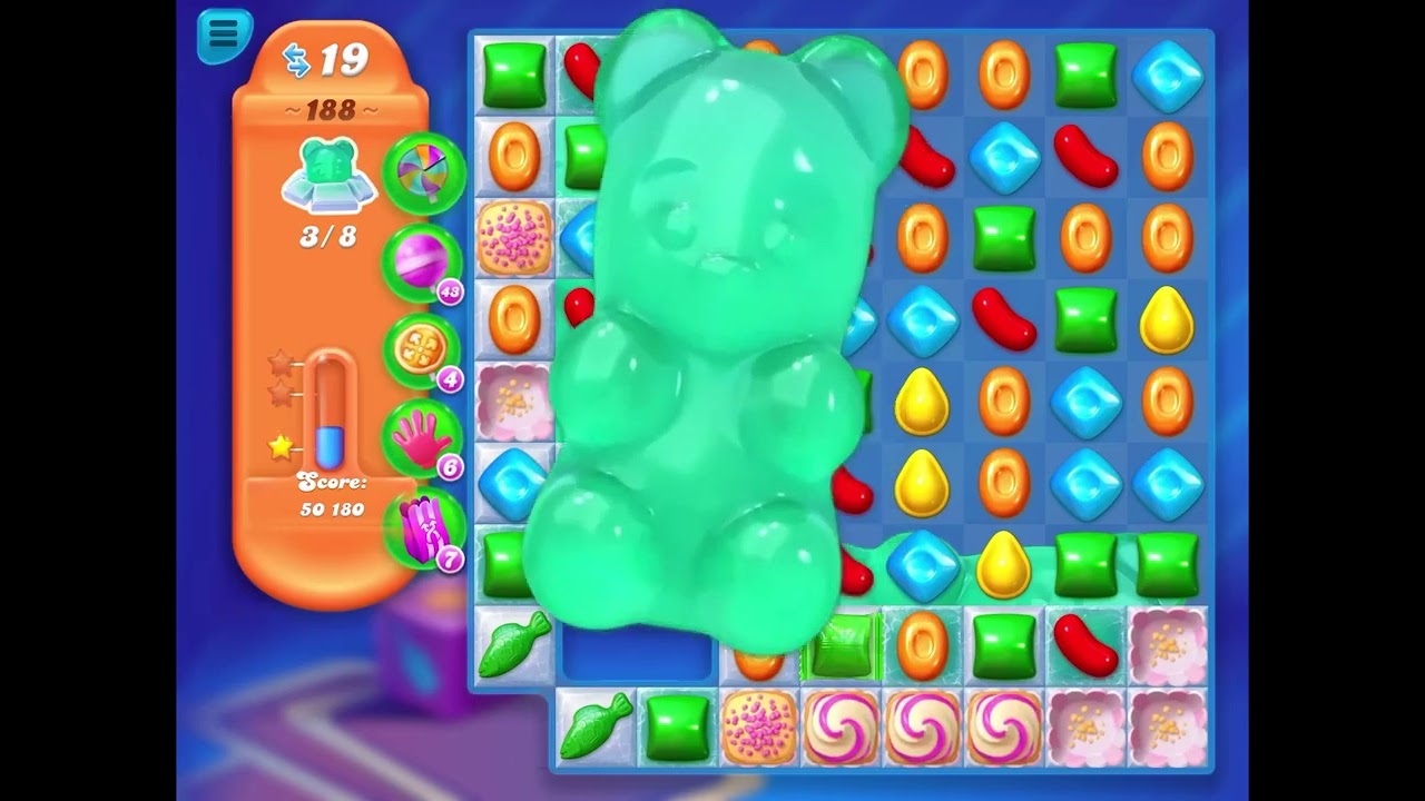 Candy Crush Soda Saga Level 188 - 🍬 Gameplay - Gamopolis