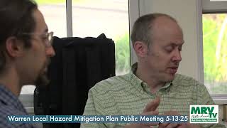 Warren Local Hazard Mitigation Meeting 5-13-25