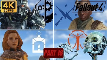 FALLOUT 4 - GAMEPLAY WALKTHROUGH FULL GAME - No Commentary - Part 16 - 4K/60FPS