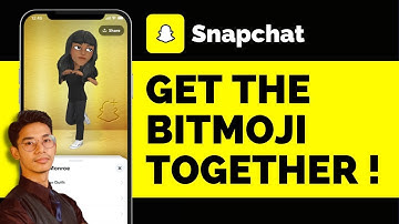 How To Get You And Your Friends Bitmoji Together On Snapchat !