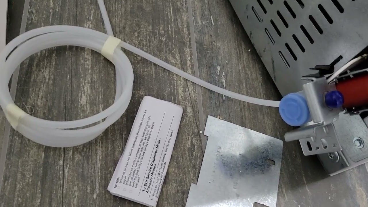 Installing an ECKMF95 Ice Maker on my Whirlpool Upright Freezer