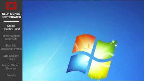 FortiGate Cookbook – Self Signed Certificates for SSL Inspection 5 2