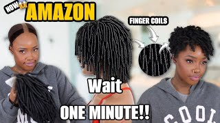 I found This FINGER COIL Wig on AMAZON & Here's What Happened...  | MARY K. BELLA