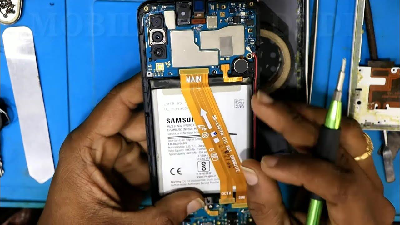 Samsung a30s power button not working / Samsung a30s power key jumper