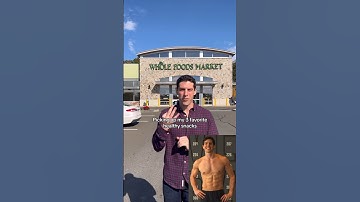 Shopping at Whole Foods: 3 Healthy Snack Ideas