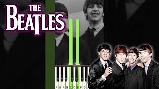 The Beatles - Let It Be | EASY Piano Tutorial shorts