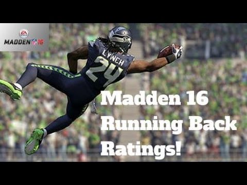 Madden 16 Ratings Running Backs Official Reveal
