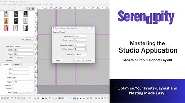 Mastering the Studio Application - Create a Step & Repeat Layout