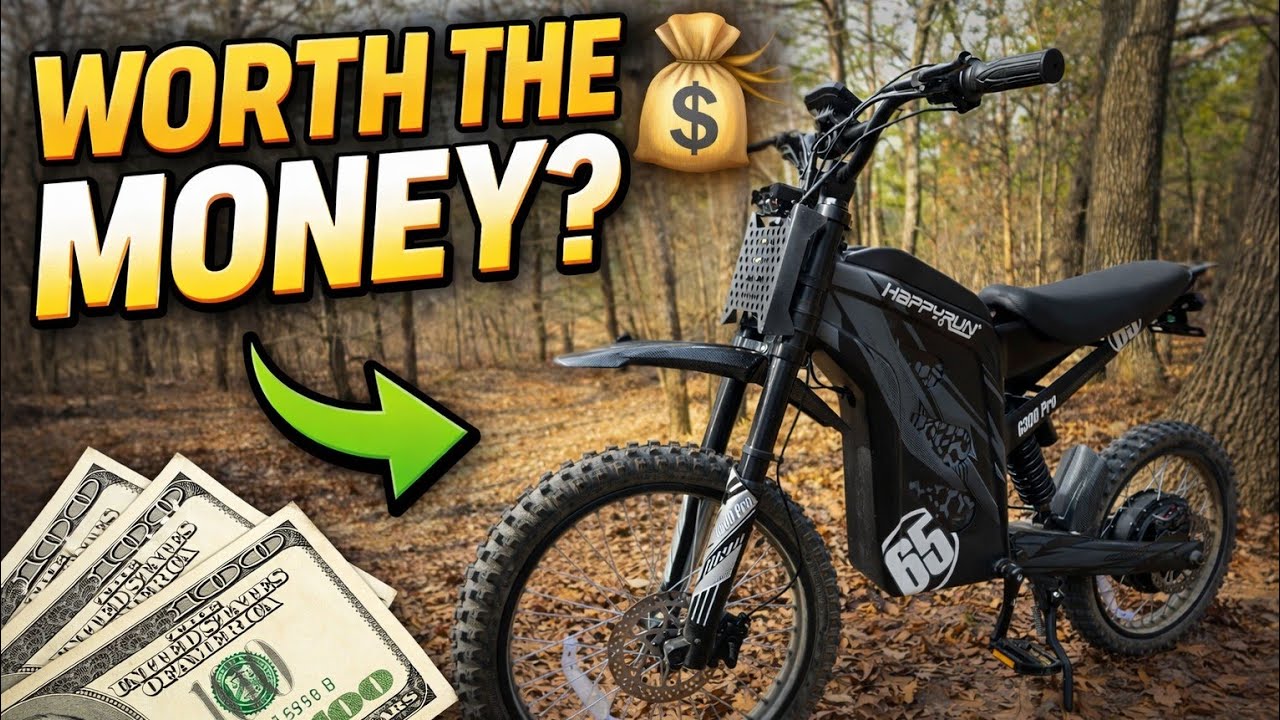 Does This E-Dirt Bike Live Up to the Hype… and the Price? HAPPYRUN G300 PRO