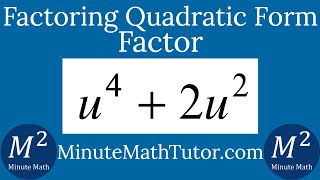 Factor Completely u^4+2u^2