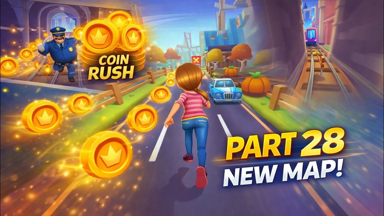 Subway Princess Runner Part 28 Daily Challenge | New Map Speed Run & Crazy Coin Rush 2026!