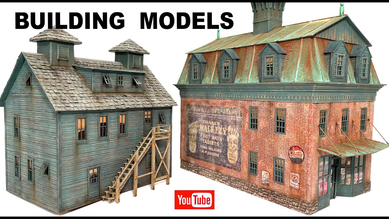 Building the last big structure for the new section of the layout!