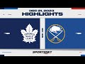 Nhl highlights  maple leafs vs sabres  december 21 2023