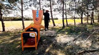Šakų smulkintuvas Timberwolf 13/75 wood chipper