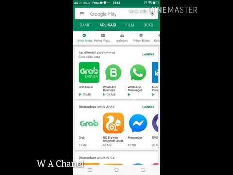 Cara instal aplikasi grab