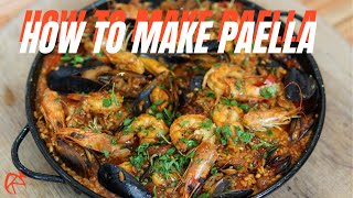 How to make Seafood and Chicken Paella
