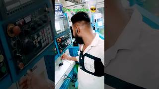 🔥 CNC Operator Life | Precision Machine Working | Factory Job 💯
