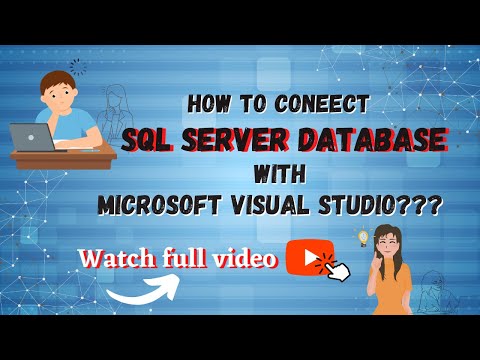 How to Connect SQL Server Database with Microsoft Visual Studio in a Simple Way || Tutorial