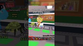 u almost get scammed when letting viewers index #roblox #stealabrainrot