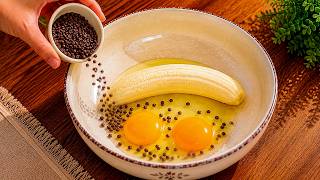 If you have 2 bananas and 2 eggs, make this 5 minutes recipe for breakfast! Simple and very Tasty! screenshot 2