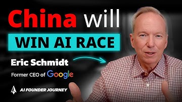 Former Google CEO: "China Will Win AI Race Unless We Act Now" | Founder Psychology, Talent Wars, AI