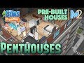 Sims FreePlay - Penthouse Apartments Pre-Built Templates Tour (Early Access Preview)