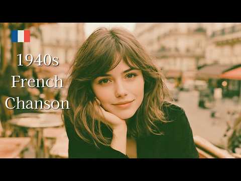 Paris in Love ☕ 1940s French Chanson & Vintage Swing Love Songs