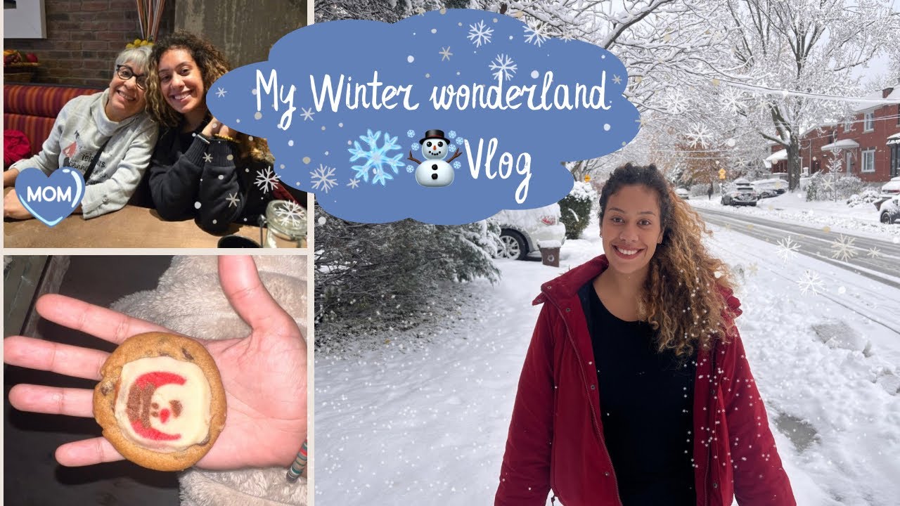48h in Winter Wonderland Vlog Poutine, Hot Chocolate, Early Christmas fun ☕️🇨🇦❄️ | MTL 2025