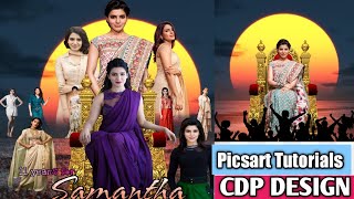 Samantha CDP || how to Create CDP in Mobile || PicsArt Photo Editing ||  Samantha CDP EDITING MOBILE screenshot 5