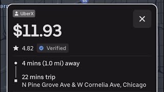 Under $.50 cents/mile round trip rides offered at o’hare airport. Drivers need better.