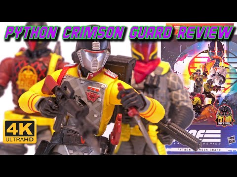 Python Patrol Crimson Guard Unboxing and Review G.I. Joe Classified Series Target Exclusive