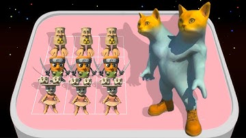 Merge Italian Brainrot Runner - Max Level Merge Master Gameplay, Evolution Unlock All Characters